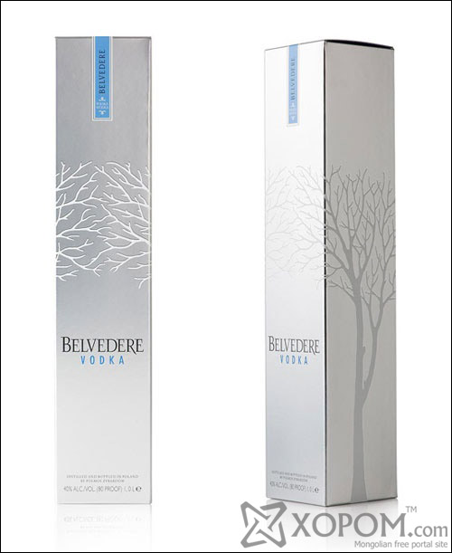 Belvedere Vodka Package Design